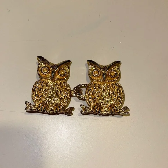 Mimi D | Accessories | Vintage Mimi D Owls Belt Buckle 